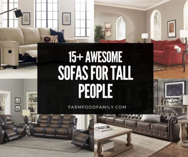 15 Best Sofas For Tall People And Buying Guide Cloud Information And   15 Best Sofas For Tall People And Buying Guide Scaled 